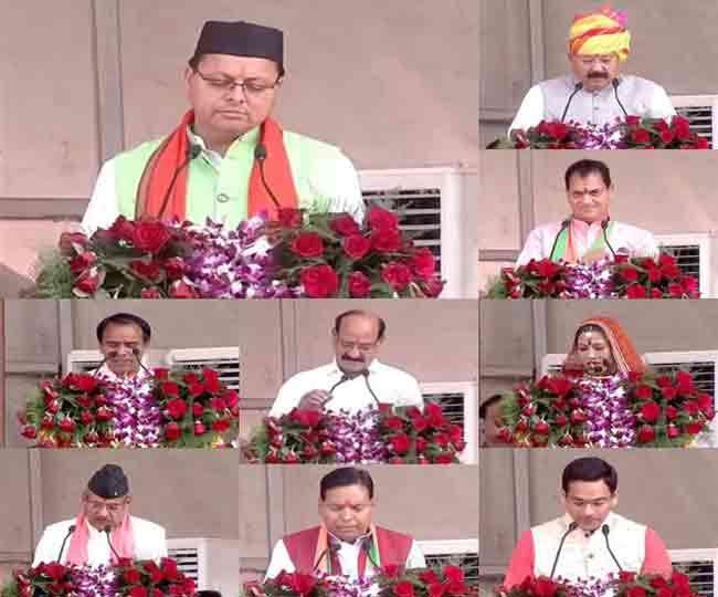 बीजेपी संगठन ने धामी के मंत्रियो की लगाई ड्यूटी