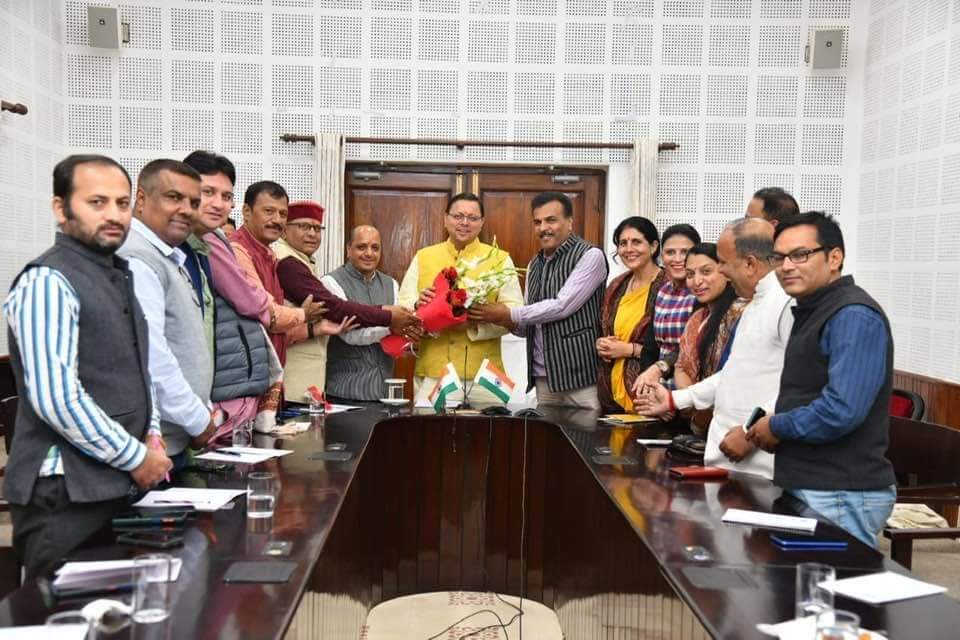 बीजेपी मीडिया टीम’ और मुख्यमंत्री पुष्कर धामी