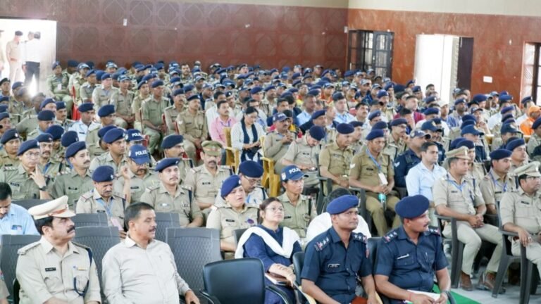 G-2o को लेकर पुलिस बल की ब्रीफिंग